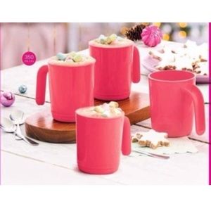 Tupperware Ilumina Mug Set of 4